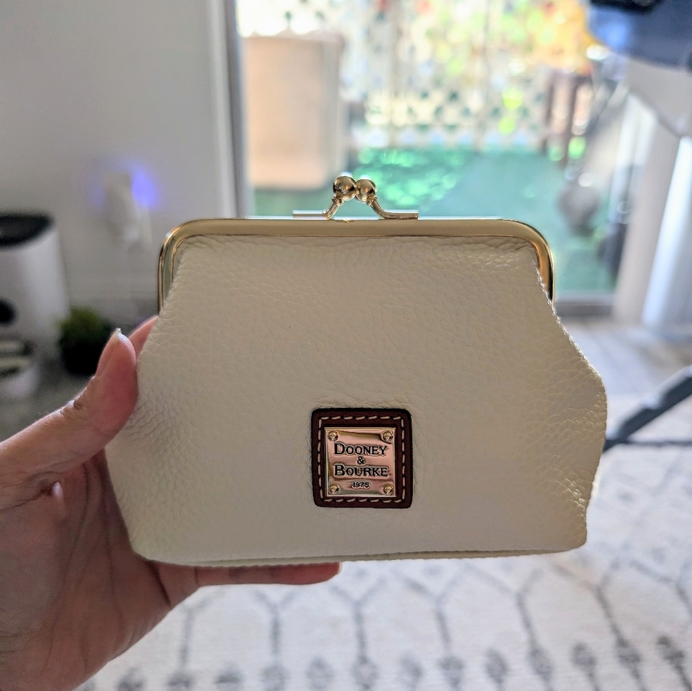 Dooney & Bourke Pebble Grain Large Framed Purse